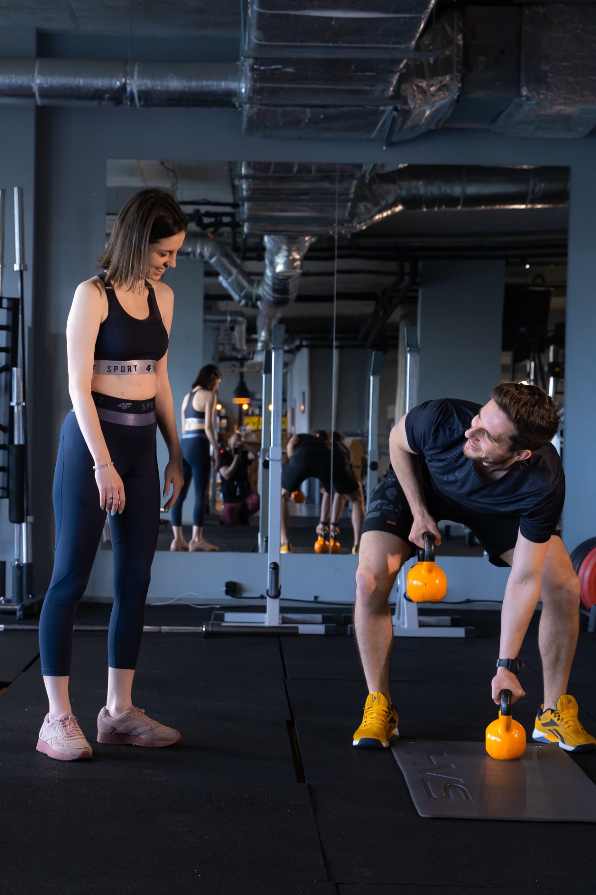 Wnętrze studia Fit House Lublin